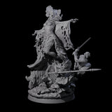 Fungal Night Hag D Miniature for Dungeons and Dragons, Pathfinder or other TTRPGs
