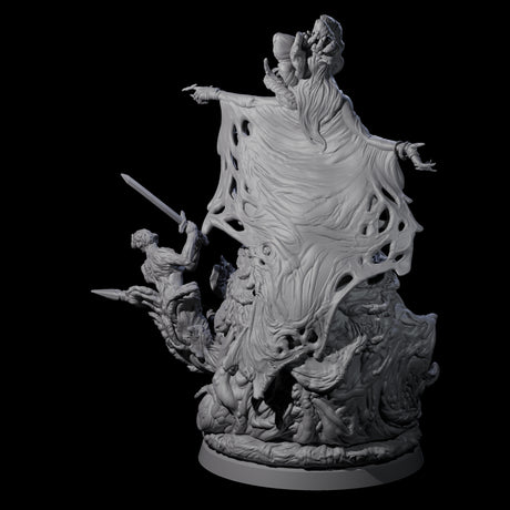 Fungal Night Hag D Miniature for Dungeons and Dragons, Pathfinder or other TTRPGs