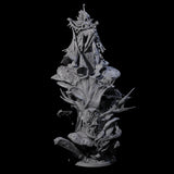 Fungus High Priestess Miniature for Dungeons and Dragons, Pathfinder or other TTRPGs