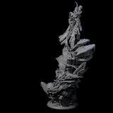 Fungus High Priestess Miniature for Dungeons and Dragons, Pathfinder or other TTRPGs