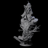 Fungus High Priestess Miniature for Dungeons and Dragons, Pathfinder or other TTRPGs