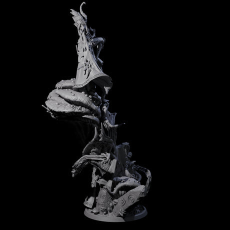 Fungus High Priestess Miniature for Dungeons and Dragons, Pathfinder or other TTRPGs