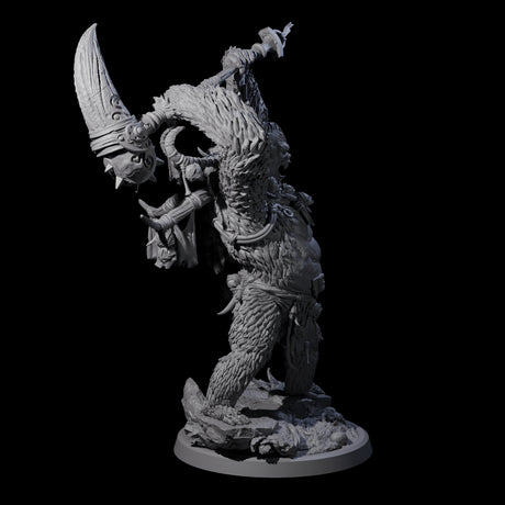 Furious Giant Ape A Miniature for Dungeons and Dragons, Pathfinder or other TTRPGs