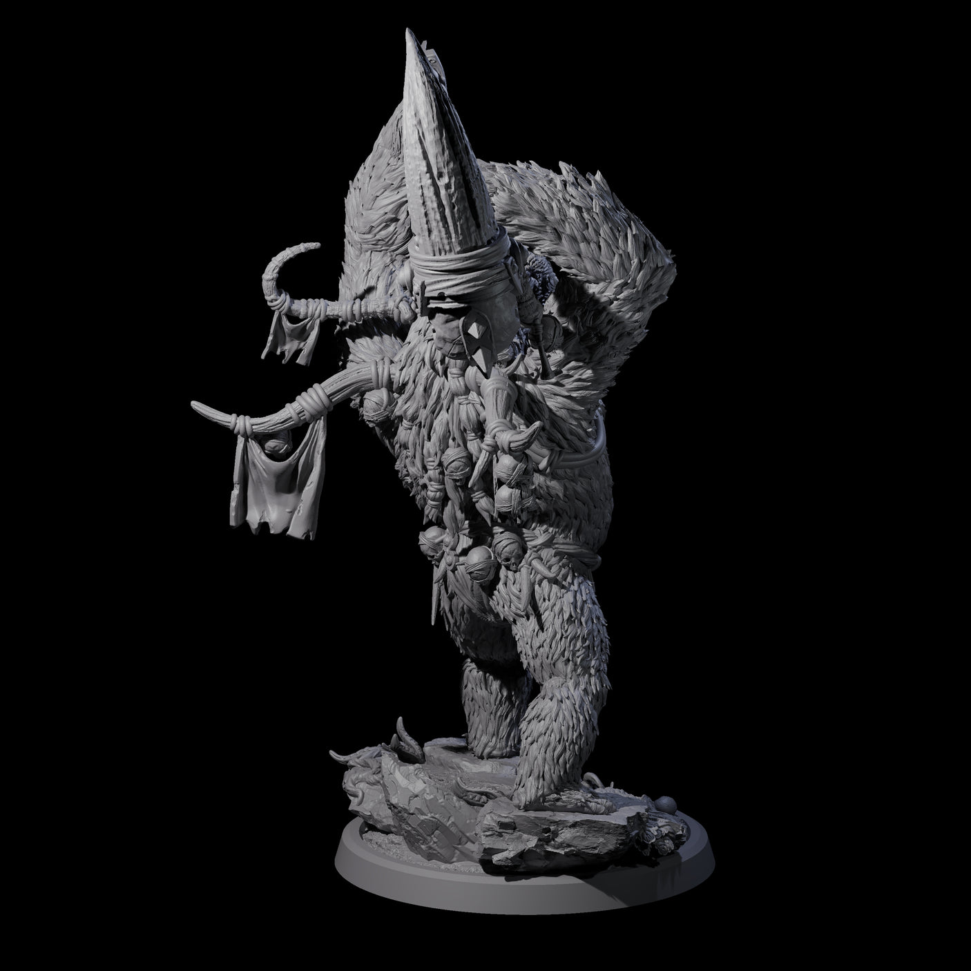 Furious Giant Ape A Miniature for Dungeons and Dragons, Pathfinder or other TTRPGs