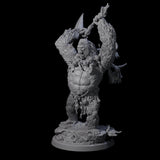 Furious Giant Ape A Miniature for Dungeons and Dragons, Pathfinder or other TTRPGs