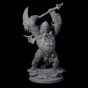 Furious Giant Ape A Miniature for Dungeons and Dragons, Pathfinder or other TTRPGs