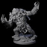 Furious Giant Ape B Miniature for Dungeons and Dragons, Pathfinder or other TTRPGs