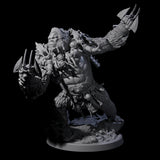 Furious Giant Ape B Miniature for Dungeons and Dragons, Pathfinder or other TTRPGs