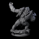 Furious Giant Ape B Miniature for Dungeons and Dragons, Pathfinder or other TTRPGs