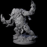Furious Giant Ape B Miniature for Dungeons and Dragons, Pathfinder or other TTRPGs