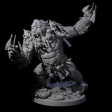 Furious Giant Ape B Miniature for Dungeons and Dragons, Pathfinder or other TTRPGs