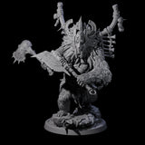 Furious Giant Ape C Miniature for Dungeons and Dragons, Pathfinder or other TTRPGs