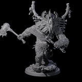 Furious Giant Ape C Miniature for Dungeons and Dragons, Pathfinder or other TTRPGs