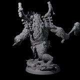 Furious Giant Ape C Miniature for Dungeons and Dragons, Pathfinder or other TTRPGs