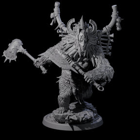 Furious Giant Ape C Miniature for Dungeons and Dragons, Pathfinder or other TTRPGs