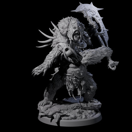 Furious Giant Ape D Miniature for Dungeons and Dragons, Pathfinder or other TTRPGs