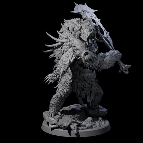 Furious Giant Ape D Miniature for Dungeons and Dragons, Pathfinder or other TTRPGs