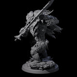Furious Giant Ape D Miniature for Dungeons and Dragons, Pathfinder or other TTRPGs