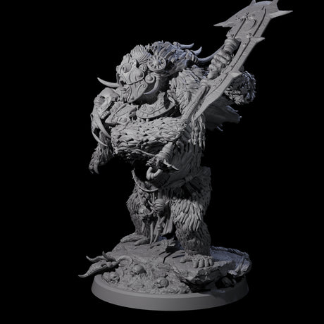 Furious Giant Ape D Miniature for Dungeons and Dragons, Pathfinder or other TTRPGs