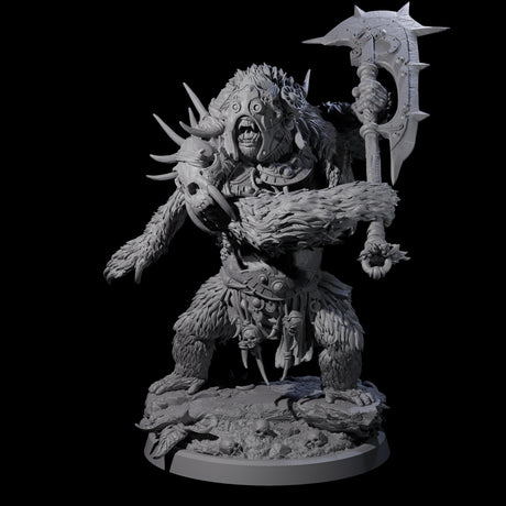 Furious Giant Ape D Miniature for Dungeons and Dragons, Pathfinder or other TTRPGs