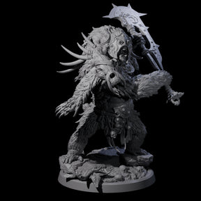 Furious Giant Ape D Miniature for Dungeons and Dragons, Pathfinder or other TTRPGs