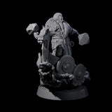 Furious Viking Berserker A Miniature for Dungeons and Dragons, Pathfinder or other TTRPGs