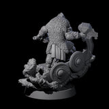 Furious Viking Berserker A Miniature for Dungeons and Dragons, Pathfinder or other TTRPGs