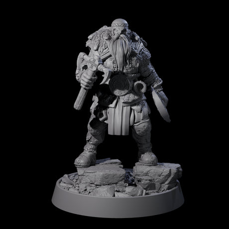 Furious Viking Berserker E Miniature for Dungeons and Dragons, Pathfinder or other TTRPGs