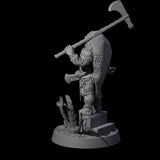 Furious Viking Berserker G Miniature for Dungeons and Dragons, Pathfinder or other TTRPGs