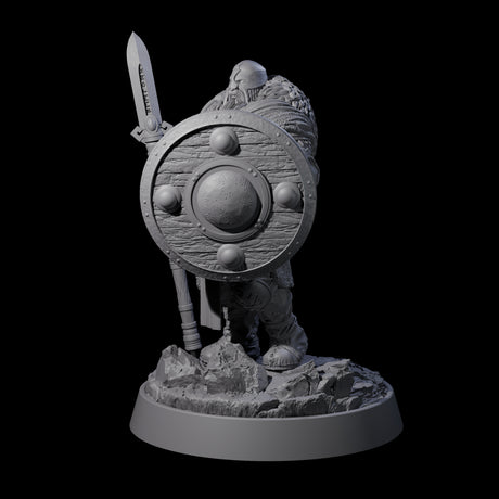 Furious Viking Berserker H Miniature for Dungeons and Dragons, Pathfinder or other TTRPGs