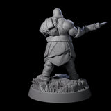 Furious Viking Berserker J Miniature for Dungeons and Dragons, Pathfinder or other TTRPGs