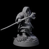 Furious Viking Berserker K Miniature for Dungeons and Dragons, Pathfinder or other TTRPGs