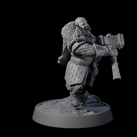 Furious Viking Berserkers Miniature for Dungeons and Dragons, Pathfinder or other TTRPGs