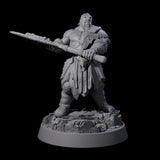 Furious Viking Berserkers Miniature for Dungeons and Dragons, Pathfinder or other TTRPGs