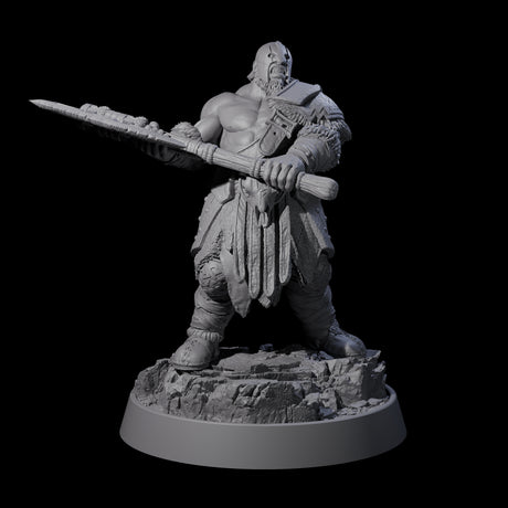 Furious Viking Berserkers Miniature for Dungeons and Dragons, Pathfinder or other TTRPGs