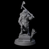 Furious Viking Berserkers Miniature for Dungeons and Dragons, Pathfinder or other TTRPGs