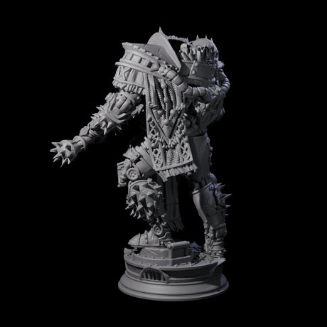 Furnace Powered Champion Miniature for Dungeons and Dragons, Pathfinder or other TTRPGs