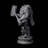 Furnace Powered Champion Miniature for Dungeons and Dragons, Pathfinder or other TTRPGs