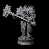 Furnace Powered Champion Miniature for Dungeons and Dragons, Pathfinder or other TTRPGs