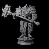 Furnace Powered Champion Miniature for Dungeons and Dragons, Pathfinder or other TTRPGs