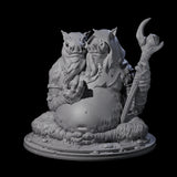 Future Seeing Boarman Oracle Miniature for Dungeons and Dragons, Pathfinder or other TTRPGs