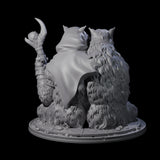 Future Seeing Boarman Oracle Miniature for Dungeons and Dragons, Pathfinder or other TTRPGs