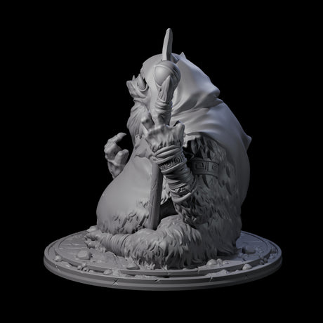Future Seeing Boarman Oracle Miniature for Dungeons and Dragons, Pathfinder or other TTRPGs
