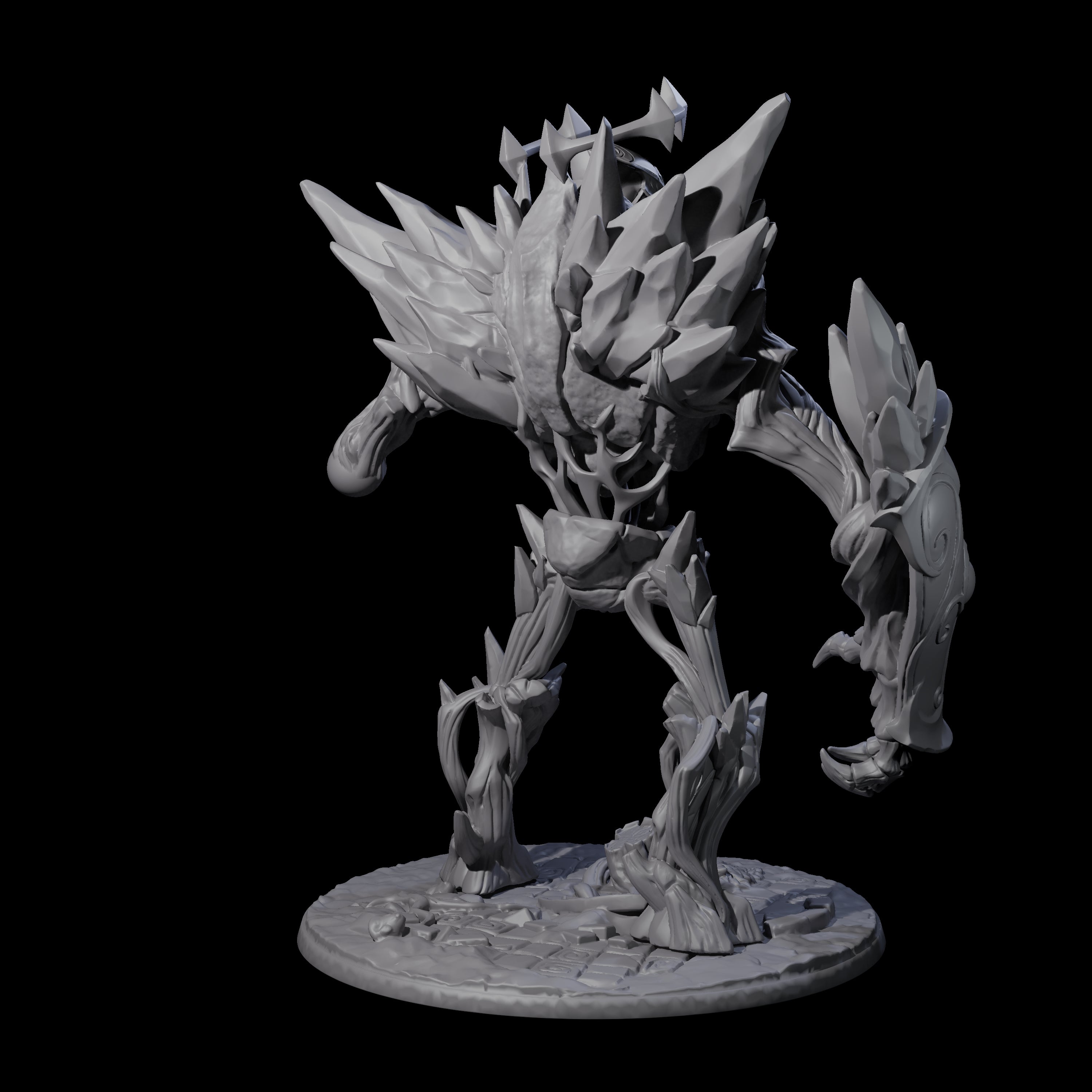 Galant Bastion Archon Miniature for Dungeons and Dragons, Pathfinder or other TTRPGs