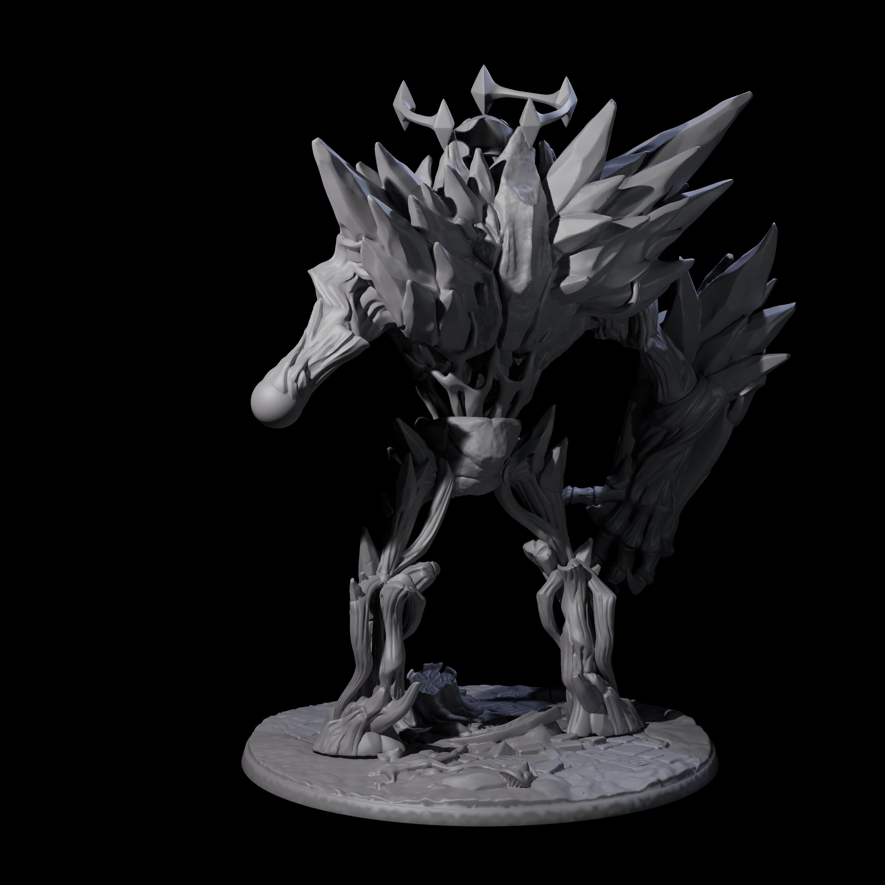 Galant Bastion Archon Miniature for Dungeons and Dragons, Pathfinder or other TTRPGs