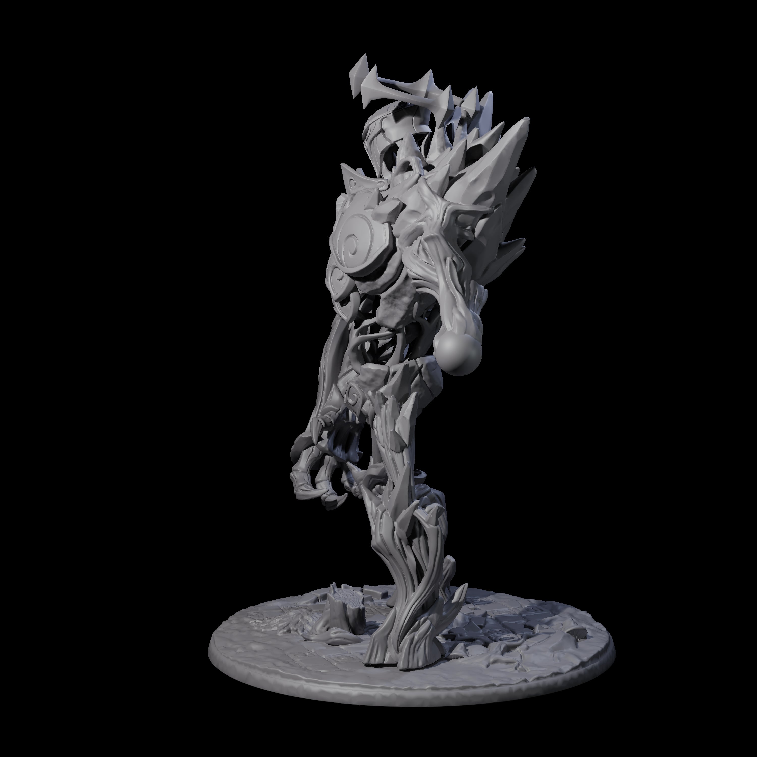 Galant Bastion Archon Miniature for Dungeons and Dragons, Pathfinder or other TTRPGs