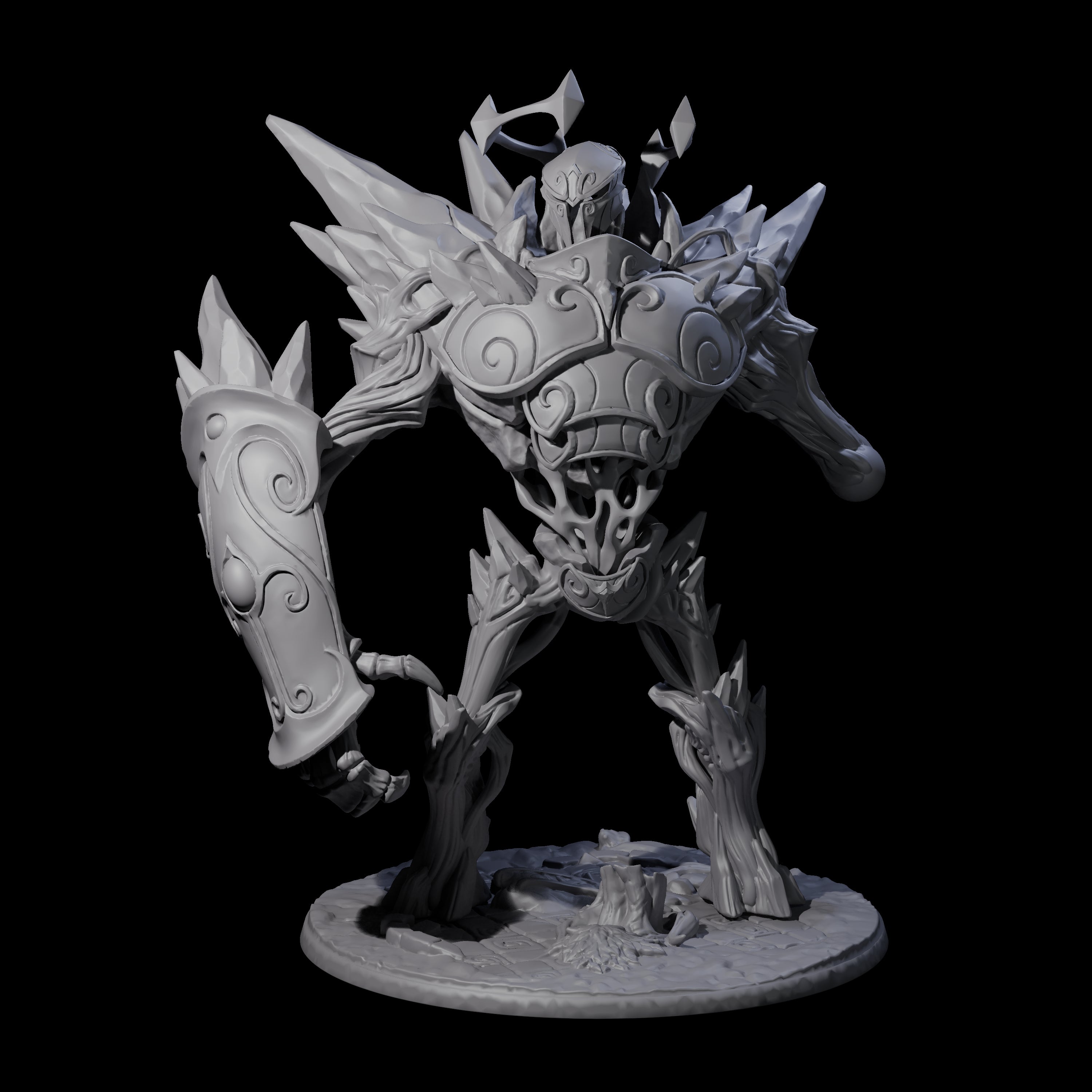 Galant Bastion Archon Miniature for Dungeons and Dragons, Pathfinder or other TTRPGs