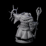 Galant Loxodon Cleric Miniature for Dungeons and Dragons, Pathfinder or other TTRPGs