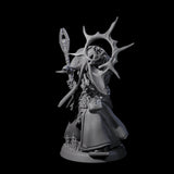Galant Loxodon Cleric Miniature for Dungeons and Dragons, Pathfinder or other TTRPGs