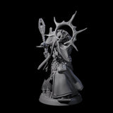Galant Loxodon Cleric Miniature for Dungeons and Dragons, Pathfinder or other TTRPGs